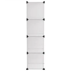 Storage Cube Organiser With 12 Cubes Transparent PP -JIMMY Shop Storage Cube Organiser with 12 Cubes Transparent PP 513397 3