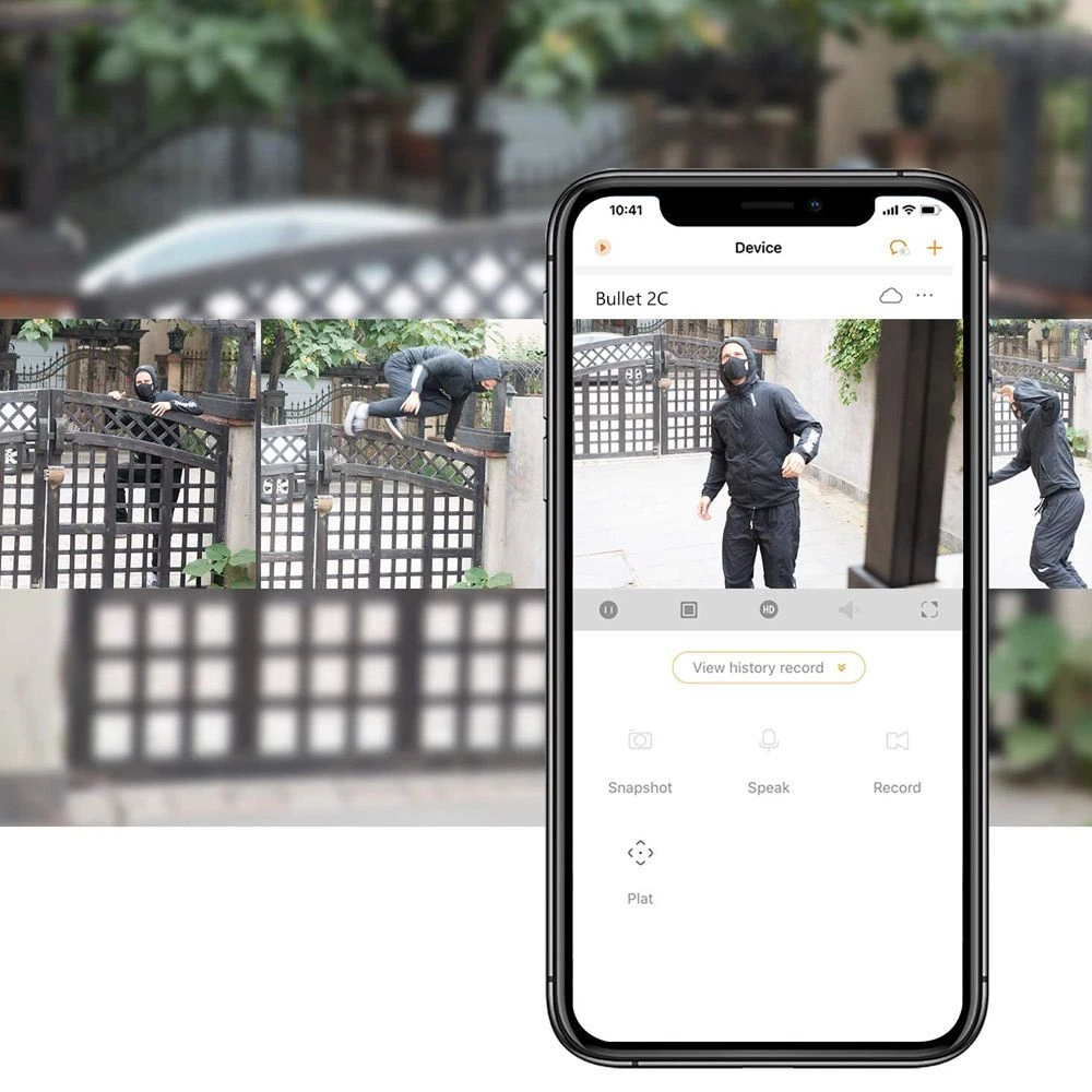 IMOU Bullet 2C Outdoor Security Camera 1080P HD Night Vision IP67 Weather Resistant Built-in WiFi Hotspot Home Company Security Monitor - White 4 IMOU Bullet 2C Outdoor Security Camera 1080P HD Night Vision IP67 Weather Resistant Built-in WiFi Hotspot Home Company Security Monitor - White - Image 4