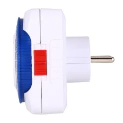 6PCS TIMEBEST GMT01A Mechanical Programmable Timer Switch, 230V 24 Hours Smart Countdown Timer Socket, Auto Power Off - EU Plug -JIMMY Shop TIMEBEST GMT01A Mechanical Programmable Timer Switch EU Plug 517429 4