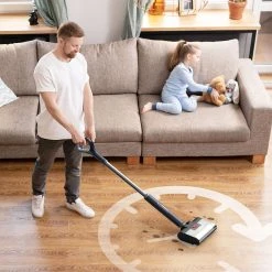 Tesvor V8 Wet/Dry Smart Cordless Vacuum Cleaner 2-in-1 Vacuuming Mopping 2600mAh Battery One-Button Self-cleaning Low Noise - Black -JIMMY Shop Tesvor V8 Cordless Mop 500275 3