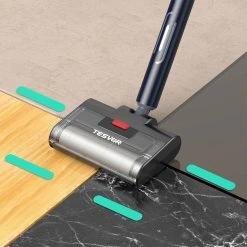 Tesvor V8 Wet/Dry Smart Cordless Vacuum Cleaner 2-in-1 Vacuuming Mopping 2600mAh Battery One-Button Self-cleaning Low Noise - Black -JIMMY Shop Tesvor V8 Cordless Mop 500275 5