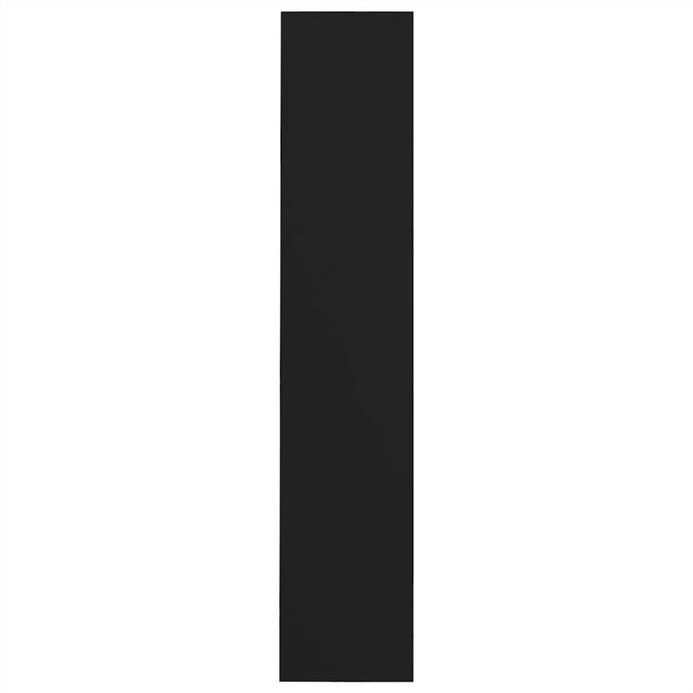 Wall Shoe Cabinet Black 60x18x90 Cm Chipboard 5 Wall Shoe Cabinet Black 60x18x90 Cm Chipboard - Image 5