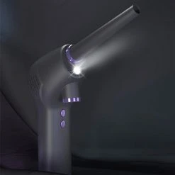 Wireless Air Duster USB Dust Blower Handheld Dust Collector Rechargable Large Capacity Portable For PC Laptop Car Clean - 6000mAh Battery Capacity -JIMMY Shop Wireless Air Duster Blower 6000mAh 494148 4