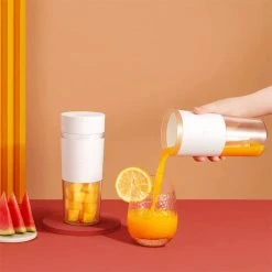 Xiaomi Mijia Portable Juicer Mixer Electric Mini Blender Fruit 18000 Rpm 300ML Large Capacity -JIMMY Shop Xiaomi Mijia Portable Juicer Mixer 481525 4