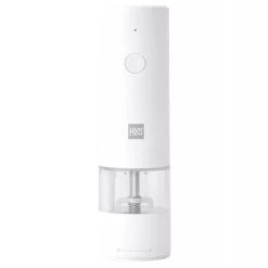 Xiaomi Youpin Huohou Electric Automatic Mill Pepper And Salt Grinder Charger Version & Ceramic Grinding Core - White
