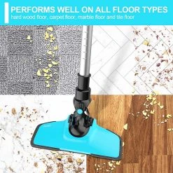 YOMA N3 Handheld Cordless Broom Vacuum Cleaner 17kPa Powerful Suction Power 6-in-1 Upright For Home Sofa Pets - Blue -JIMMY Shop YOMA N3 Handheld Cordless Broom Vacuum Cleaner 498452 4