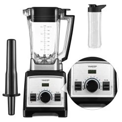 Yakeep 8188 2000W Stand Mixer, 2L Smoothie Blender With Stirrer, 32000 RPM, 8 Steel Blades, BPA Free Tritan Container, 3 Preset Modes