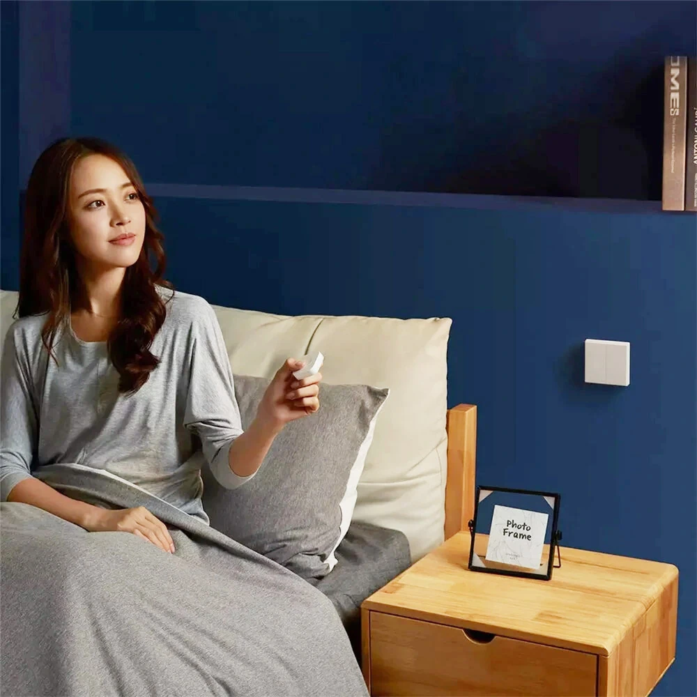 Aqara WXKG07LM Wireless Smart Wall Switch APP / Voice Control Over-heat Protection - Double Button 5 Aqara WXKG07LM Wireless Smart Wall Switch APP / Voice Control Over-heat Protection - Double Button - Image 5