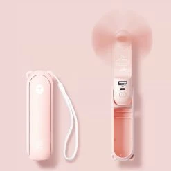 JISULIFE F8 Mini Fan Portable Fan 3 In 1 Multi-functional 2000mAh Bear USB Fan