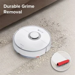 Roborock Q7 Max+ Robot Vacuum Cleaner With Auto-Empty Dock Pure Self Dust Emptying Recharging Dock LiDAR Navigation 4200Pa Suction With 470ml Dustbin 350ml Water Tank 5200mAh Battery APP Control Upgrade For Roborock S5 Max - White -JIMMY Shop roborock q7 max robot vacuum cleaner 2a0c68 1647398451287