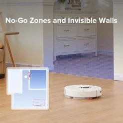 Roborock Q7 Max Robot Vacuum Cleaner 2 In 1 Vacuuming And Mopping 4200Pa Powerful Suction LDS Navigation 3D Mapping With 470ml Dustbin 350ml Water Tank 5200mAh Battery APP Control Upgrade For Roborock S5 Max - White -JIMMY Shop roborock q7 max robot vacuum cleaner 4200pa powerful suction 26c534 1647398252114