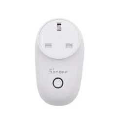 Sonoff S26 UK 10A Mini Wifi Smart Socket Home Power Consumption Measure Monitor Energy Usage - White / UK Plug